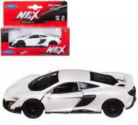 Welly Машинка McLaren 675LT Coupe 43757W белый