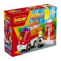 Bauer.738 Конструктор Fireman набор пожарная машина с цистерной